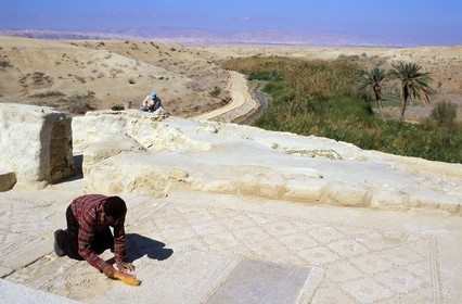 Jordanie, la Mer Morte, Béthanie au delà du Jourdain, lieu où Saint Jean Baptiste aurait baptisé le Christ