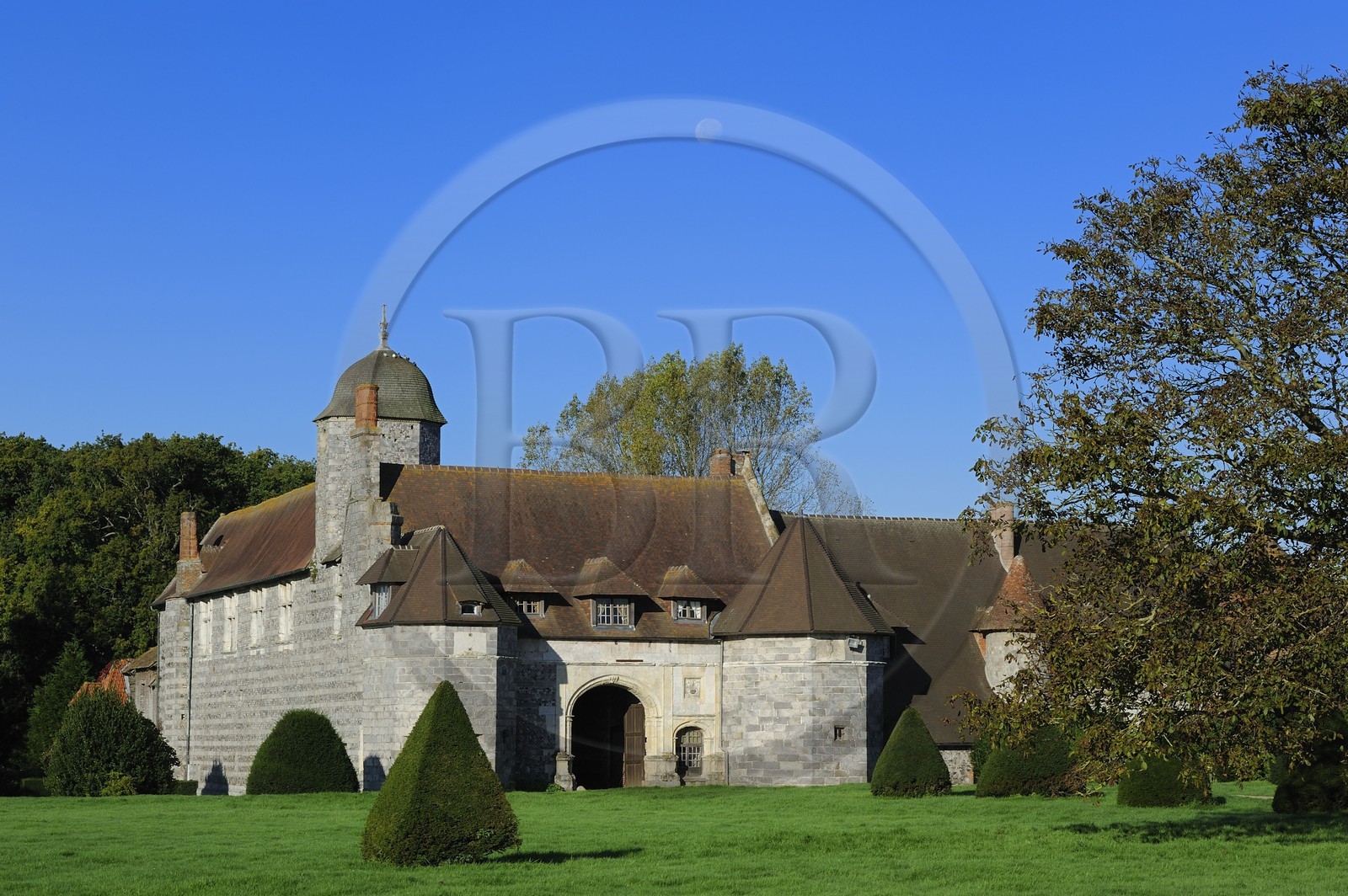 France, Seine-Maritime (76), Varengeville-sur-Mer, le Manoir d' Ango