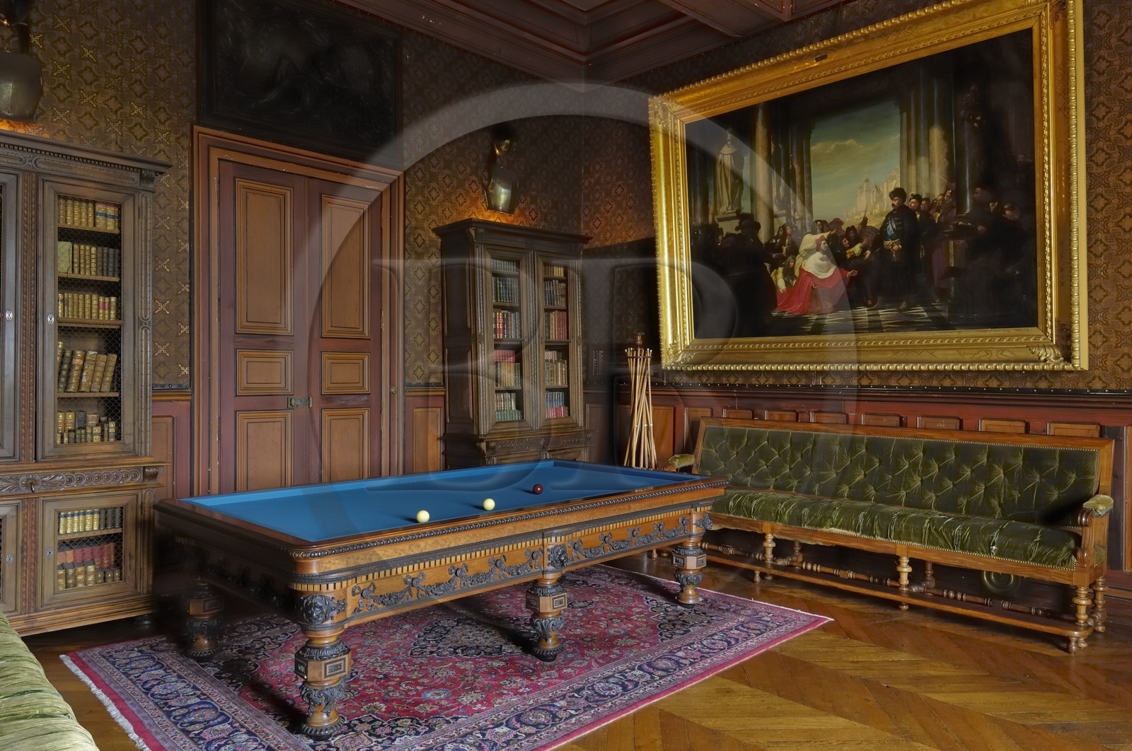 France, Indre-et-Loire (37), Montrésor, le château