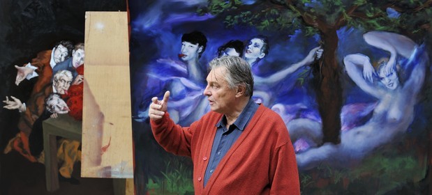 France, Eure (27), Marcilly sur Eure, Gérard Garouste