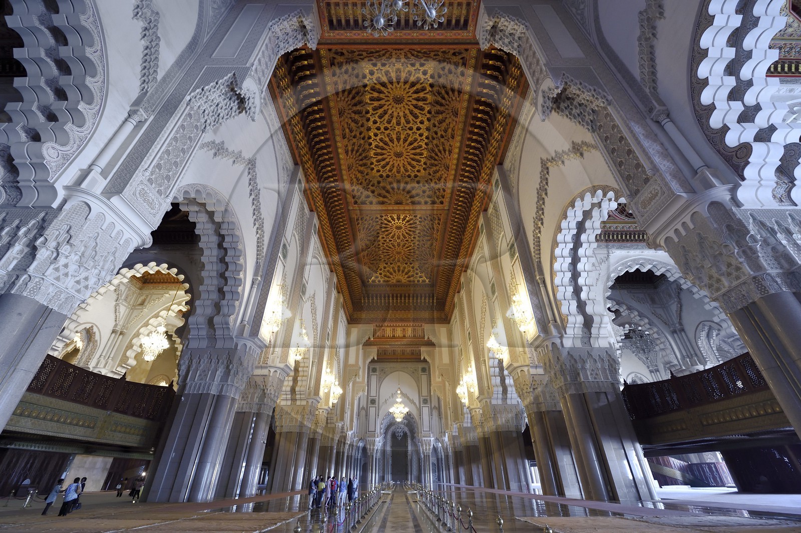 Maroc, Casablanca, Grande Mosquée Hassan II
