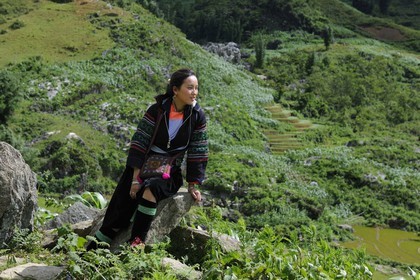 Vietnam, province de Lao Cai, région de Sapa, la minorité Hmong Noir