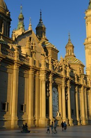 Espagne, Aragon, Saragosse, Plaza del Pilar, Basilique del Pilar (Notre-Dame du Pilier)