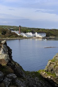Royaume-Uni, Ecosse, Hébrides intérieures, Ile de Islay, Port Ellen, distillerie de whisky Lagavulin
