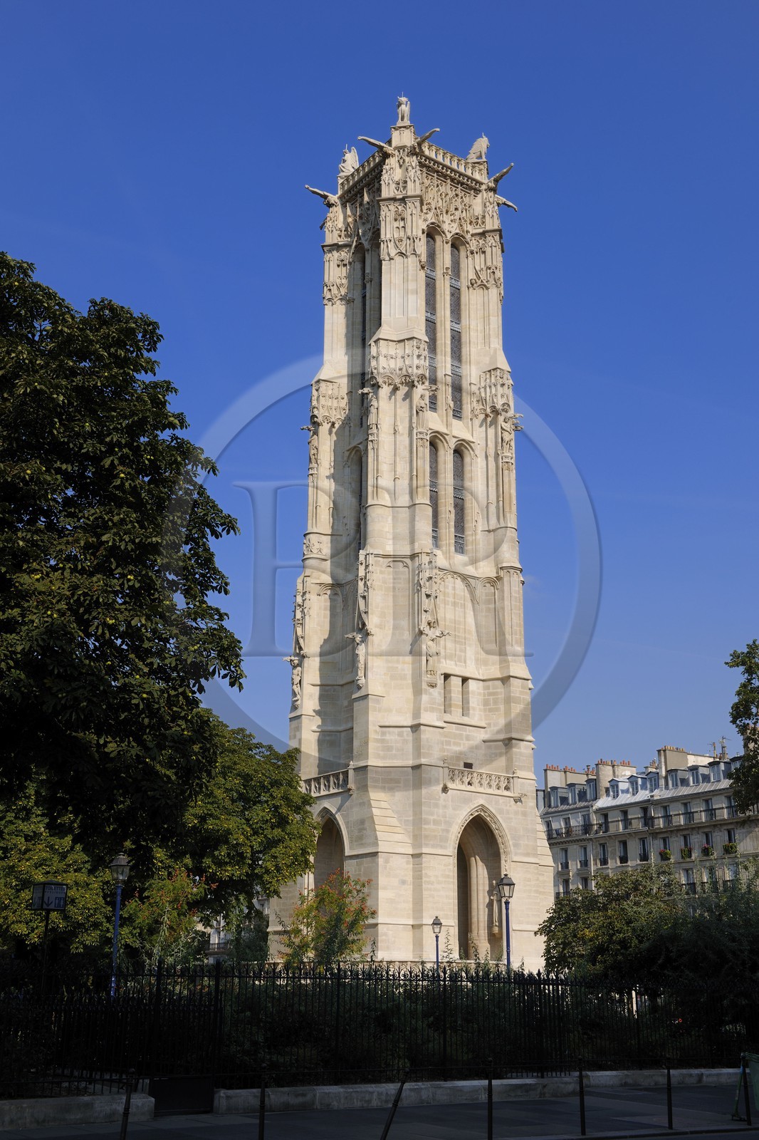 France, Paris (75), la tour Saint Jacques