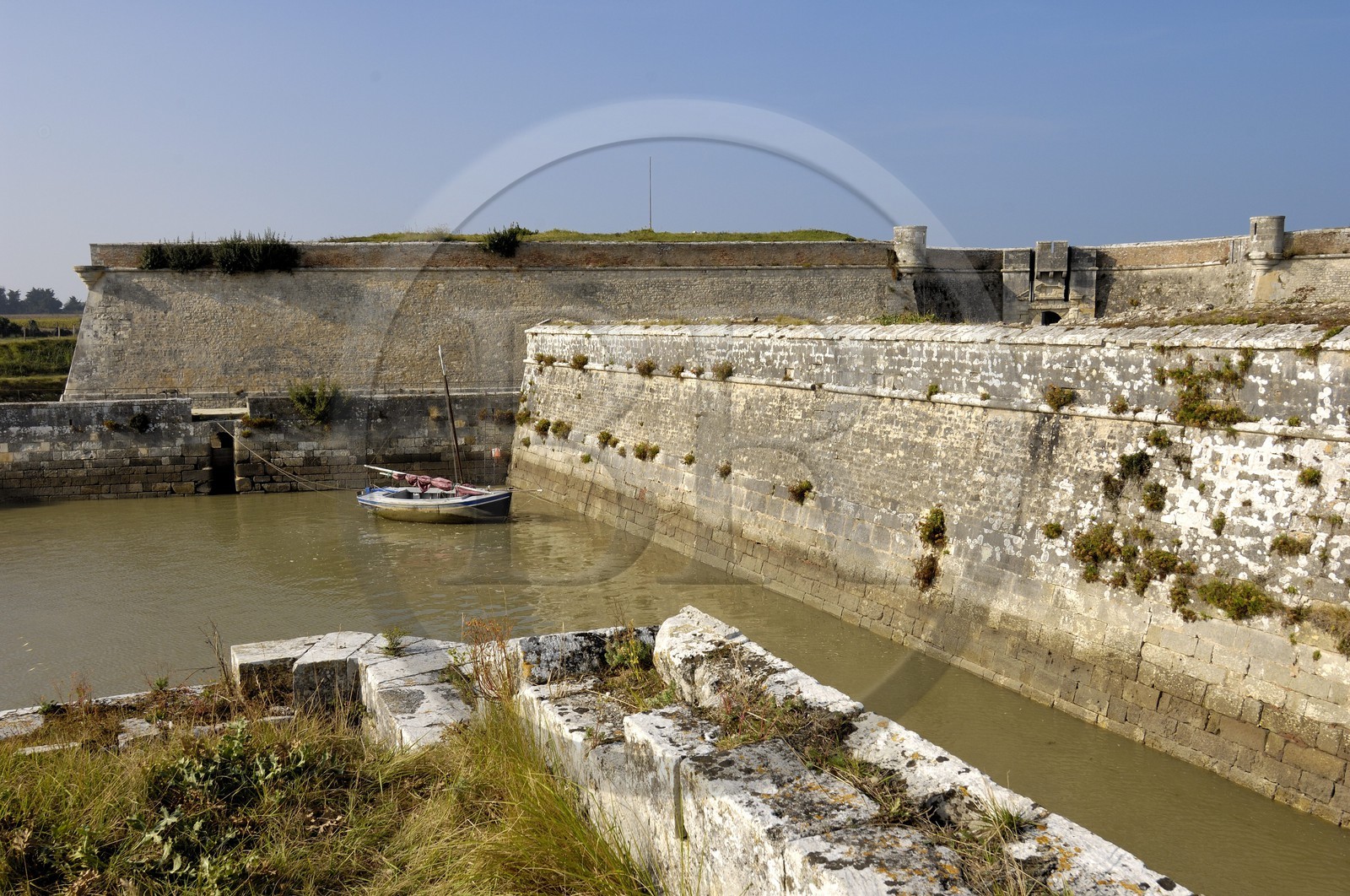 France, Charente-Maritime (17), ile de Ré, Fort de la Prée  au sud de La Flotte