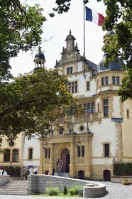 France, Moselle (57), Metz, le palais du gouverneur de la fin du XIXe siècle, il accueille aujourd'hui le commandant de la région militaire Nord-Est