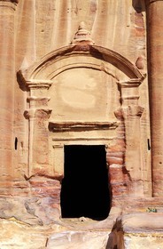 Jordanie, Petra, le ìtombeau Renaissance dans le Wadi Farasa (probablement 2ème siècle après J.-C.)