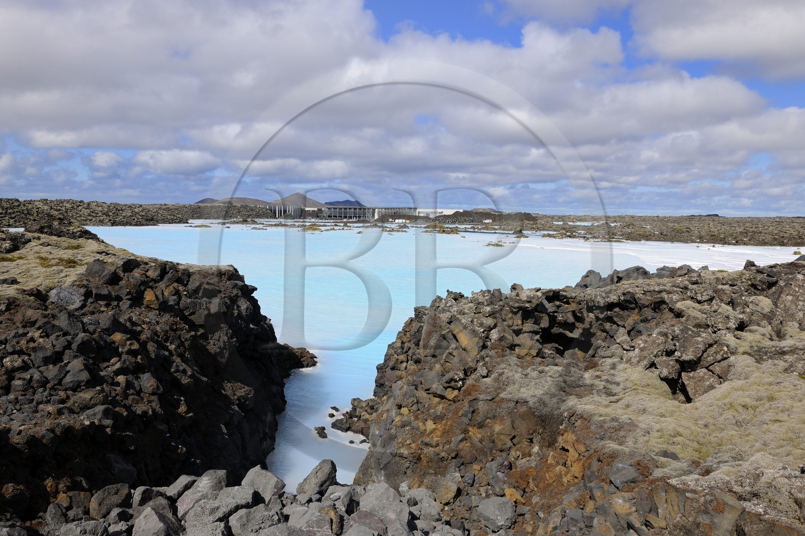 Islande, Grindavik, le Blue Lagoon (Usine géothermique)