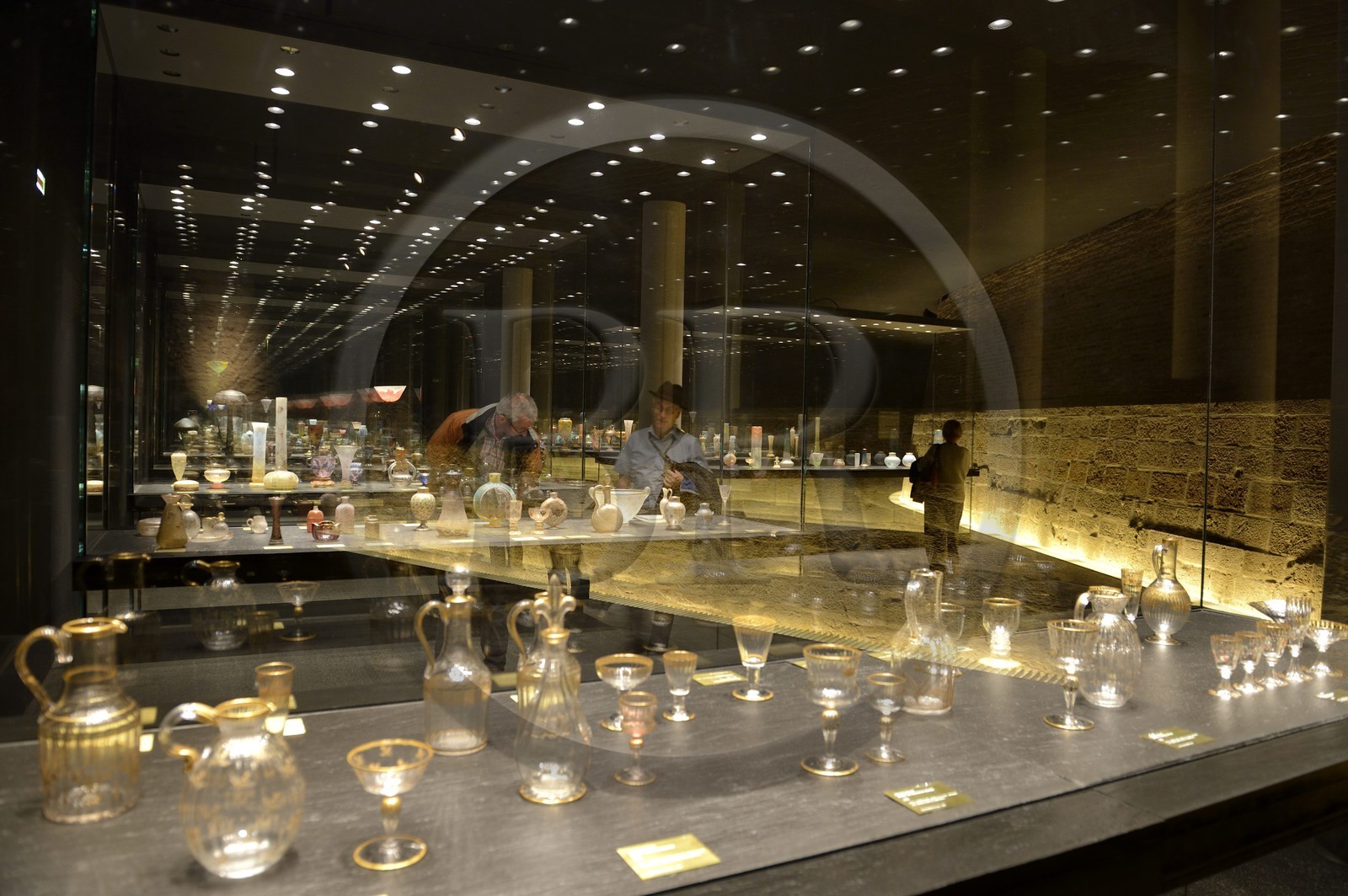 France, Meurthe-et-Moselle (54), Nancy, place Stanislas, musée des Beaux Arts, salle de la collection Daum