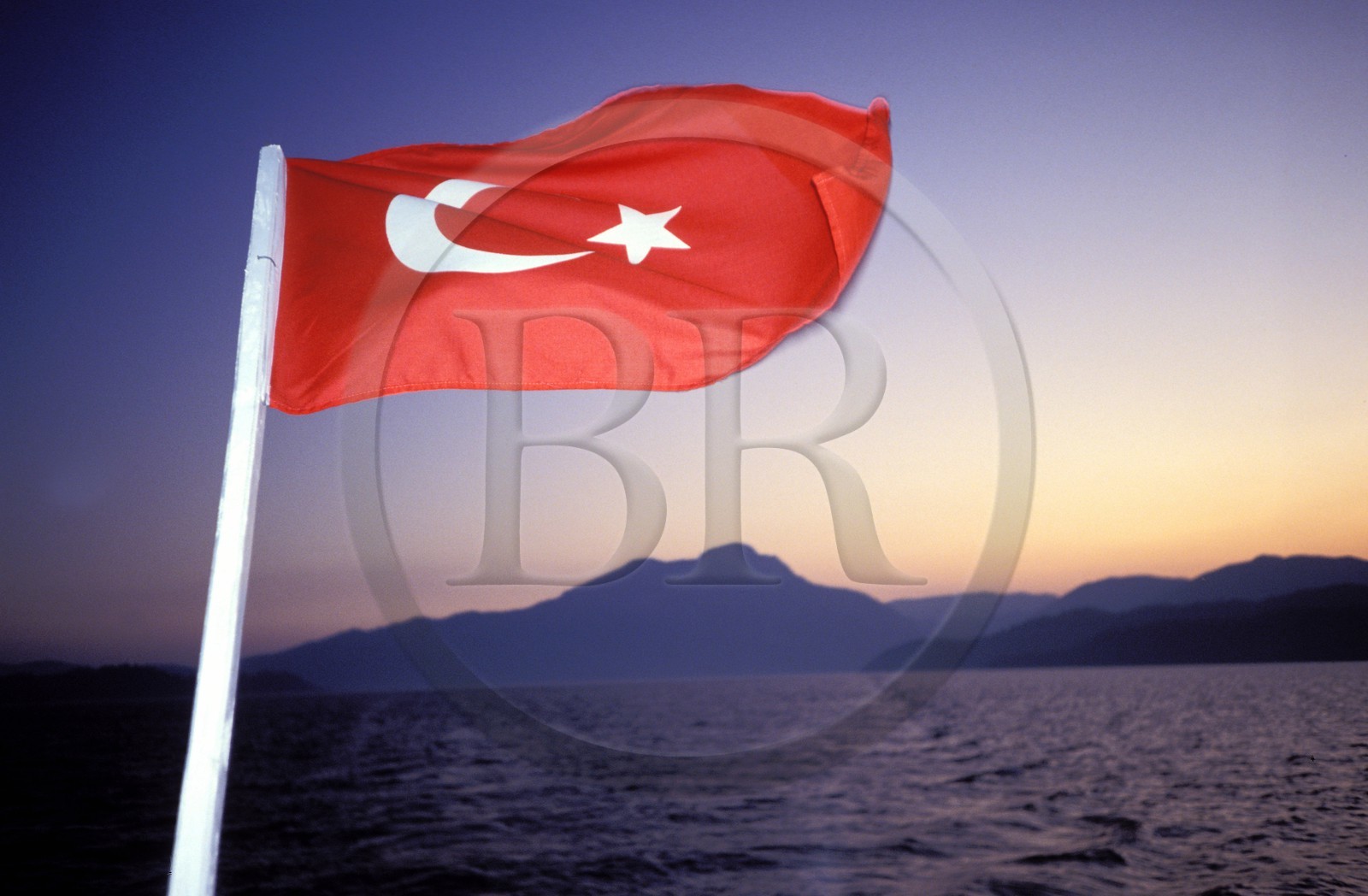 Turquie, le drapeau turc