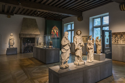 France, Paris (75), Musée de Cluny - Musée national du Moyen-Age, art Français du XVe siècle