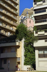 Principauté de Monaco, Monaco, quartier Moneghetti, Villa Danichgah de style persan sur le boulevard du Jardin Exotique