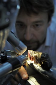 France, Paris (75), Laboratoire du Centre de recherche et de restauration des musées de France (C2RMF), AGLAE l'unique accélérateur de particules dédié au patrimoine