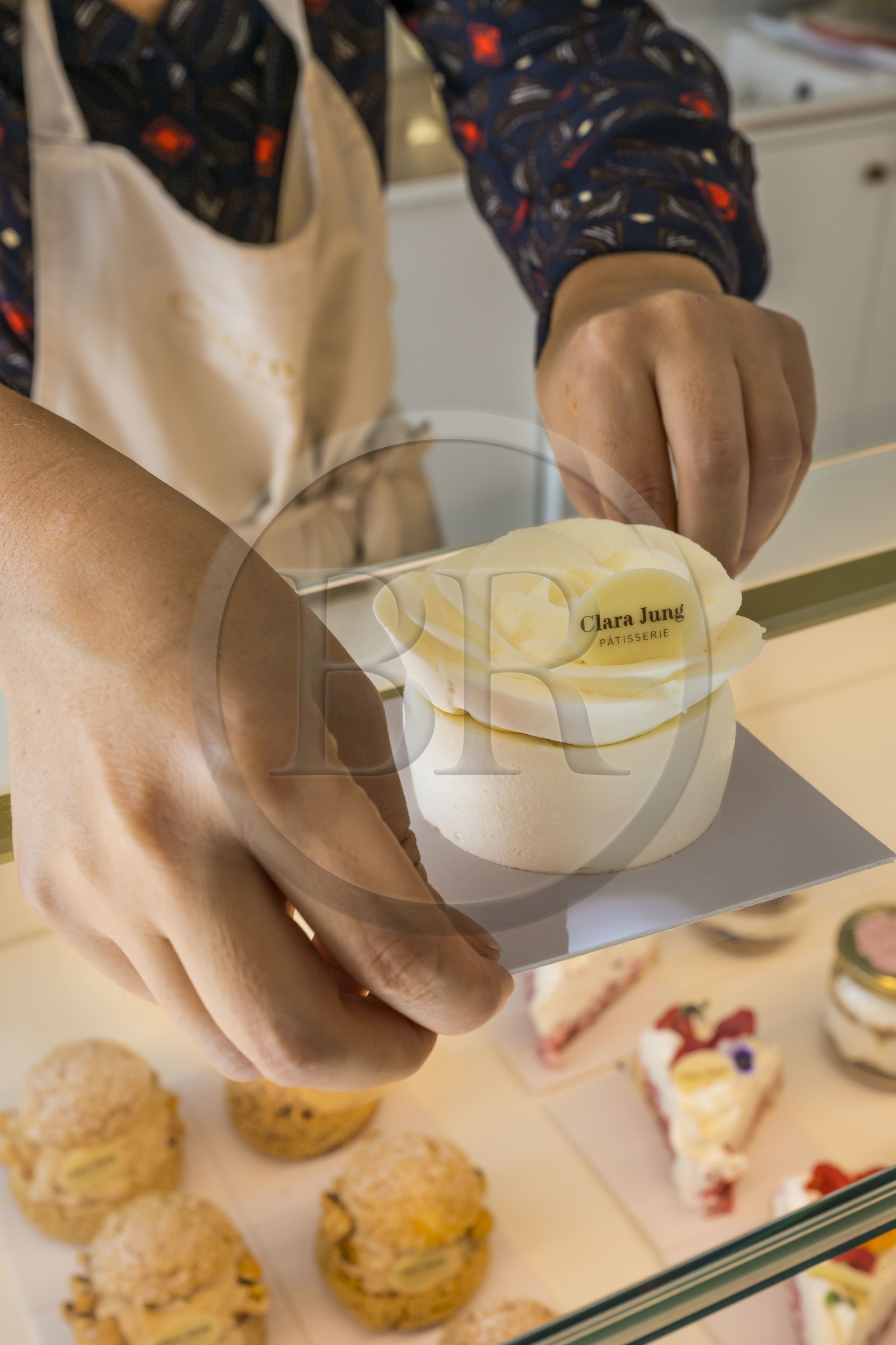 France, Hérault (34), Montpellier, centre historique appelé l'Ecusson, patisserie Clara Jung