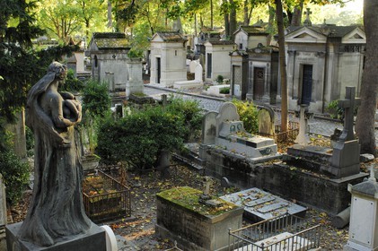 France, Paris (75), cimetière du Père-Lachaise