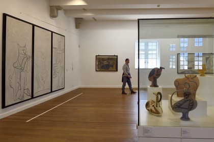 France, Alpes-Maritimes (06), Antibes, le Musée Picasso, exposition permanente des oeuvres de Picasso