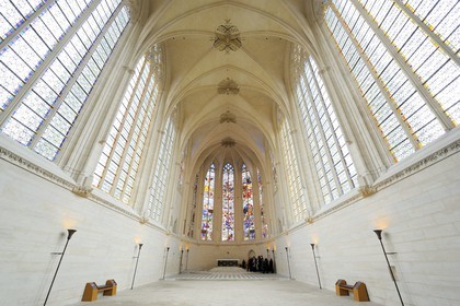 France, Val-de-Marne (94), Vincennes, le château de Vincennes, la Sainte Chapelle