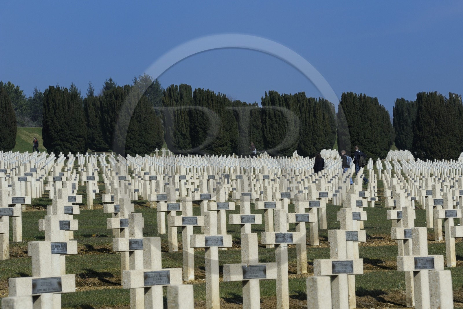 France, Meuse (55), Douaumont, bataille de Verdun, ossuaire de Douaumont, nécropole nationale