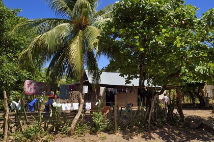 Nicaragua, Ile d'Ometepe sur le lac Nicaragua, village de Merida