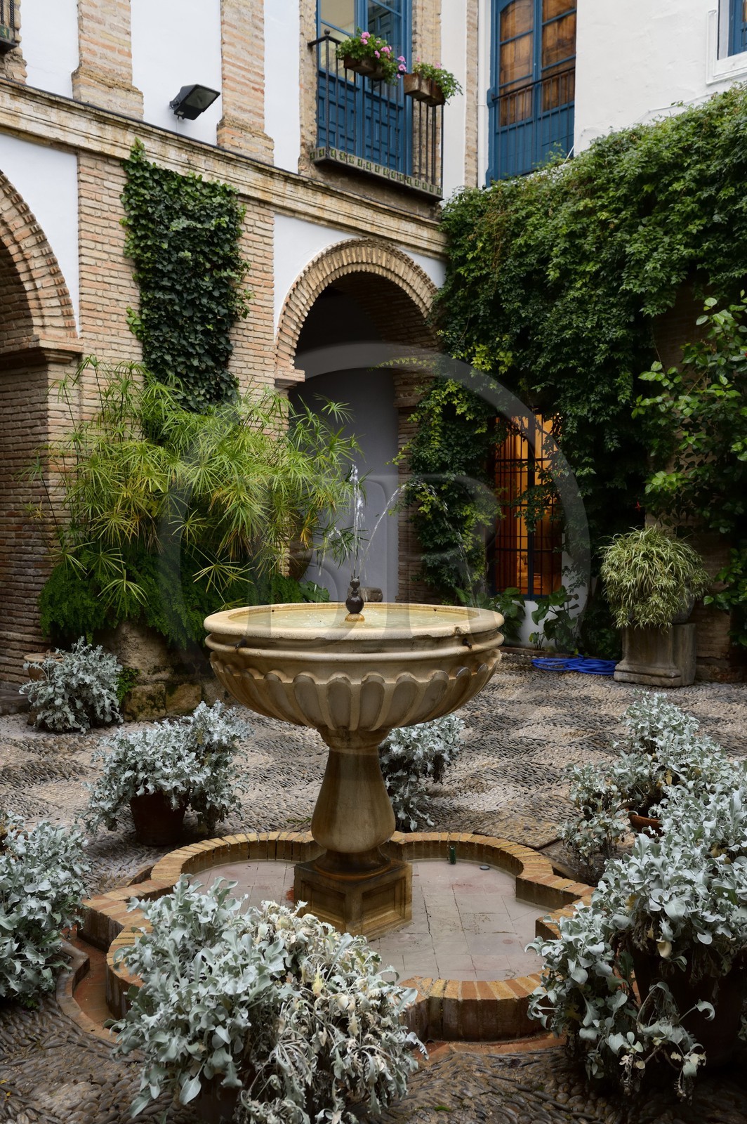 Espagne, Andalousie, Cordoue, Palais de Viana, patio de la grille