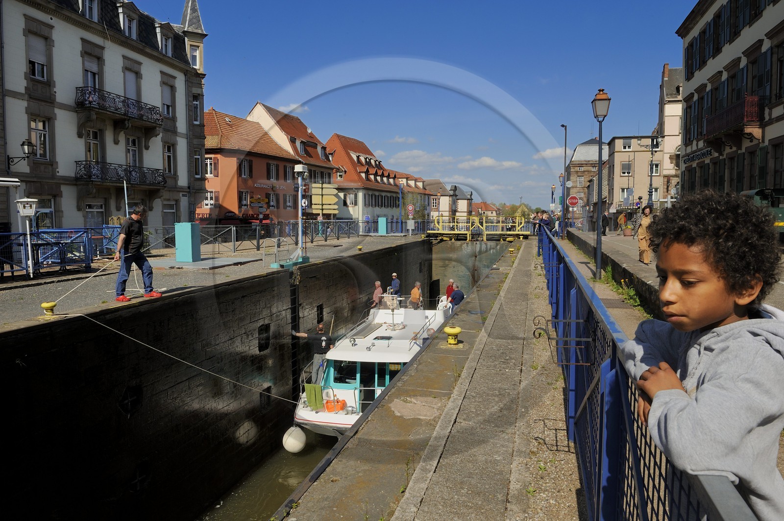 France, Bas Rhin (67), Saverne, canal de la Marne au Rhin