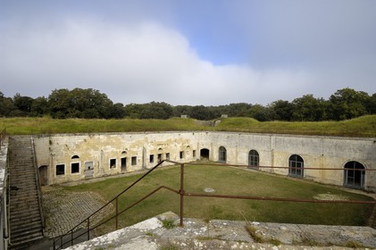France, Charente-Maritime (17), Ile d'Aix, le Fort Liédot au nord