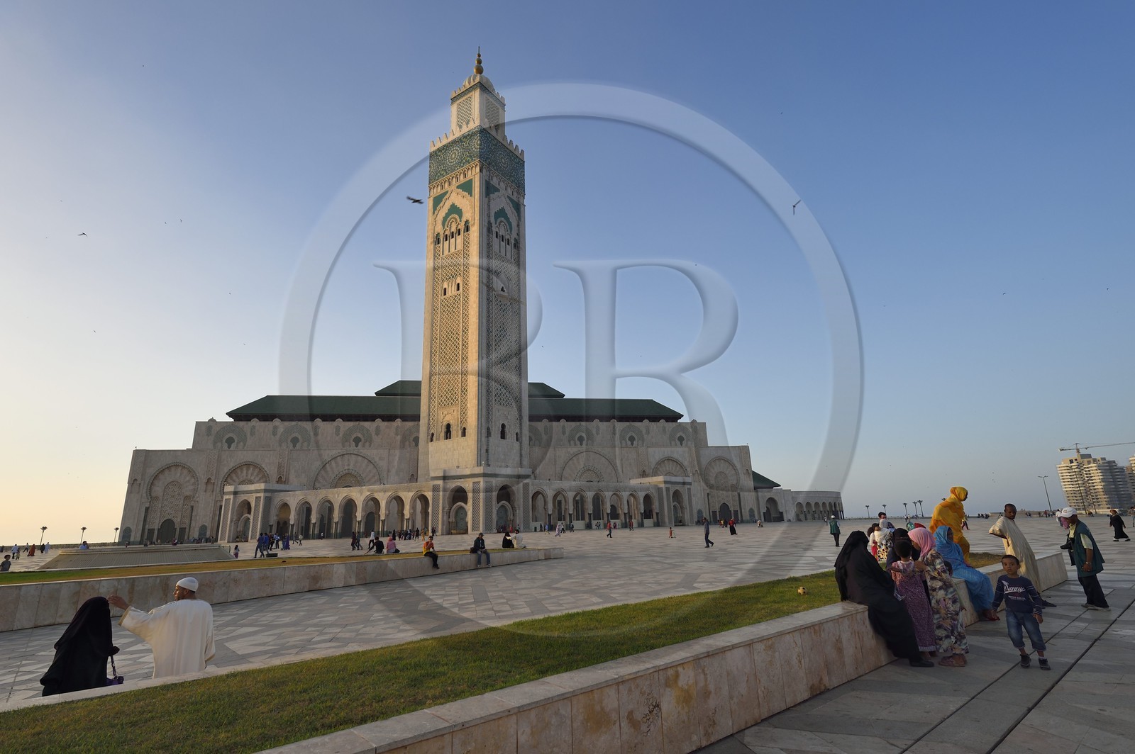 Maroc, Casablanca, Grande Mosquée Hassan II