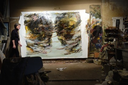 France, l'artiste Marie Laurence de Chauvigny de Blot