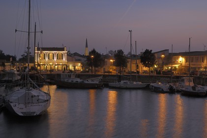 France, Charente-Maritime (17), ile de Ré, port d' Ars-en-Ré
