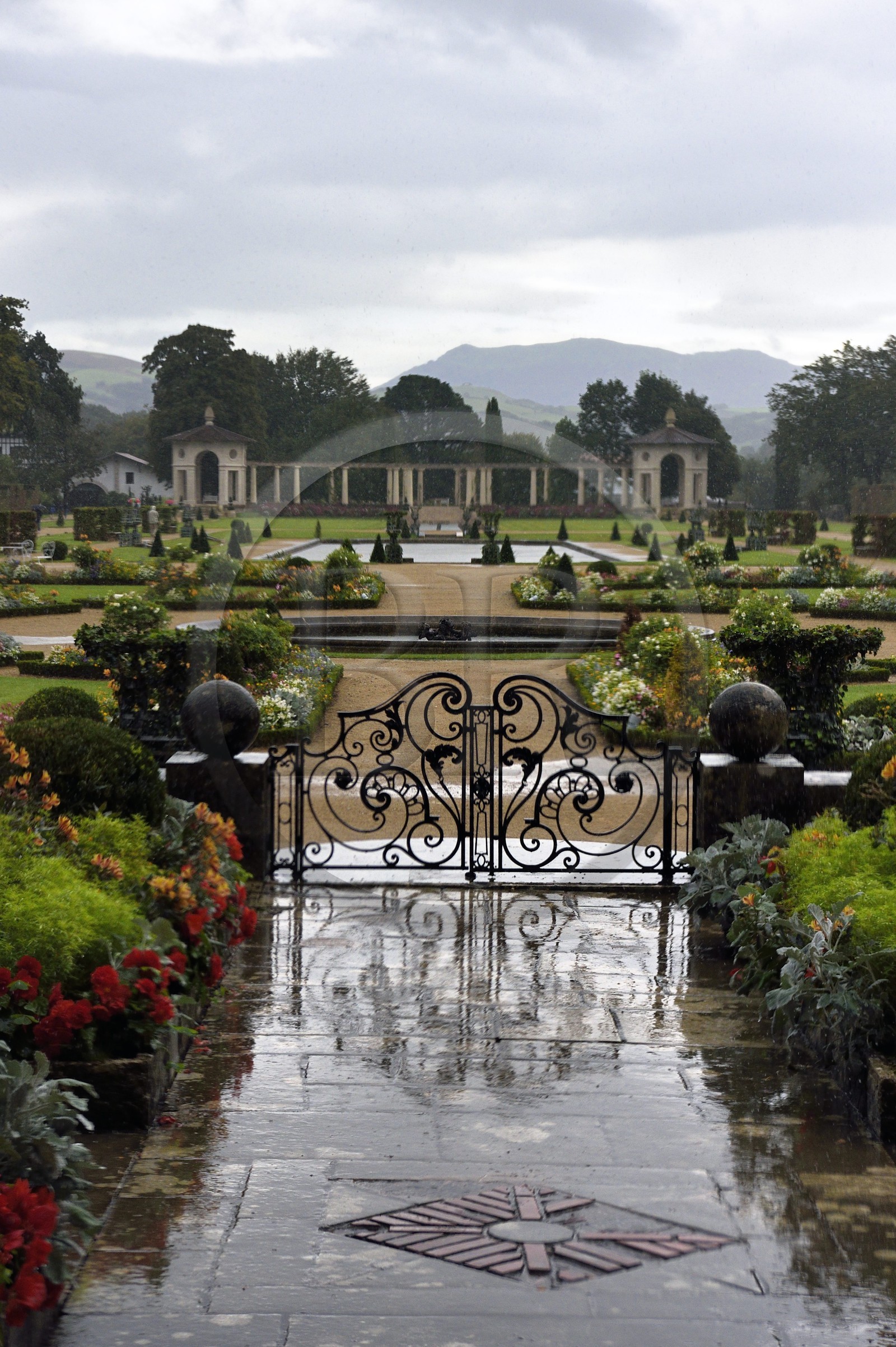 France, Pyrénées-Atlantiques (64), Pays-Basque, Cambo-les-Bains, la Villa Arnaga, musée et maison d'Edmond Rostand