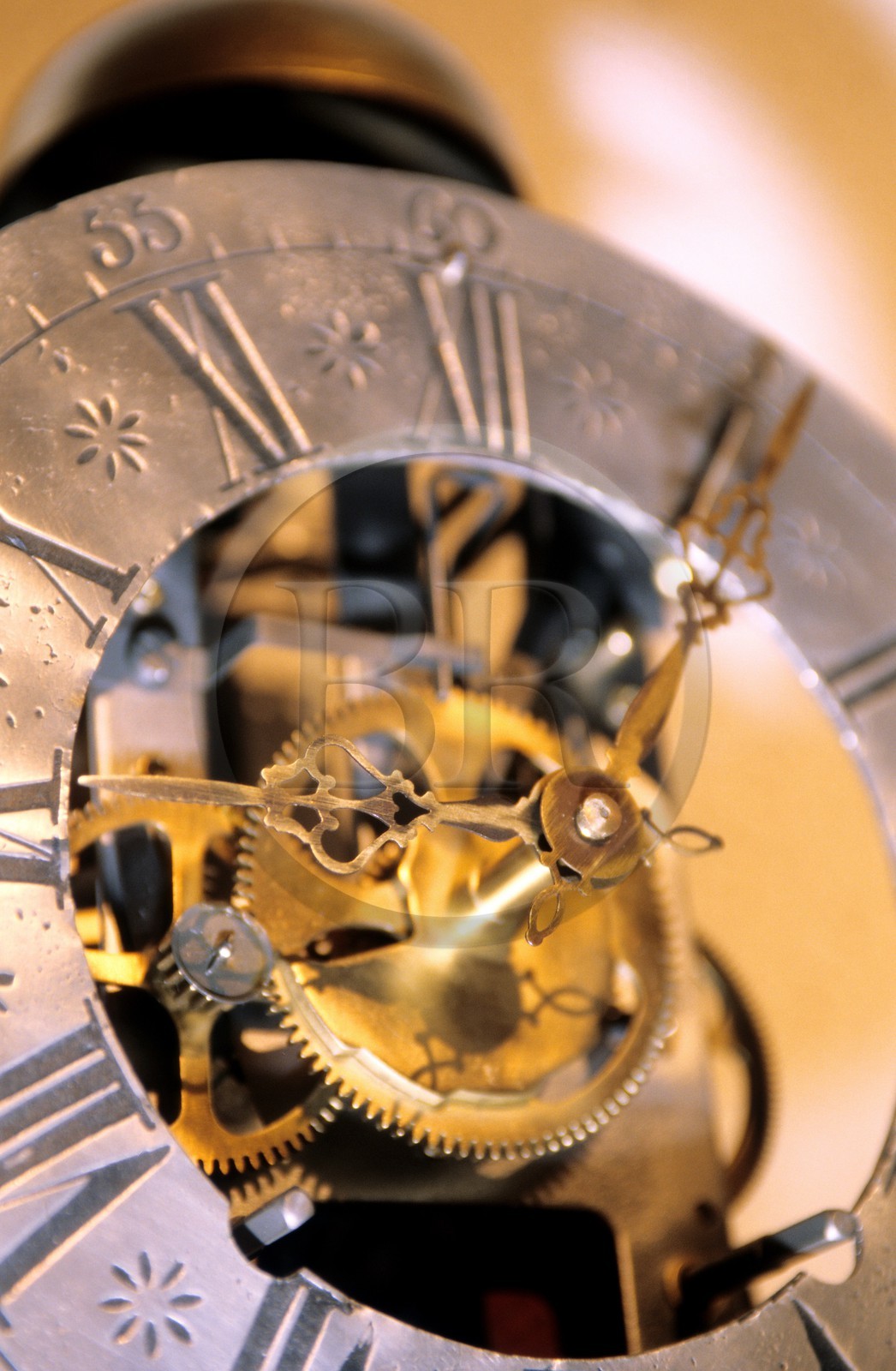 France, Doubs (25), Morteau, horloge comtoise de l'atelier Cupillard
