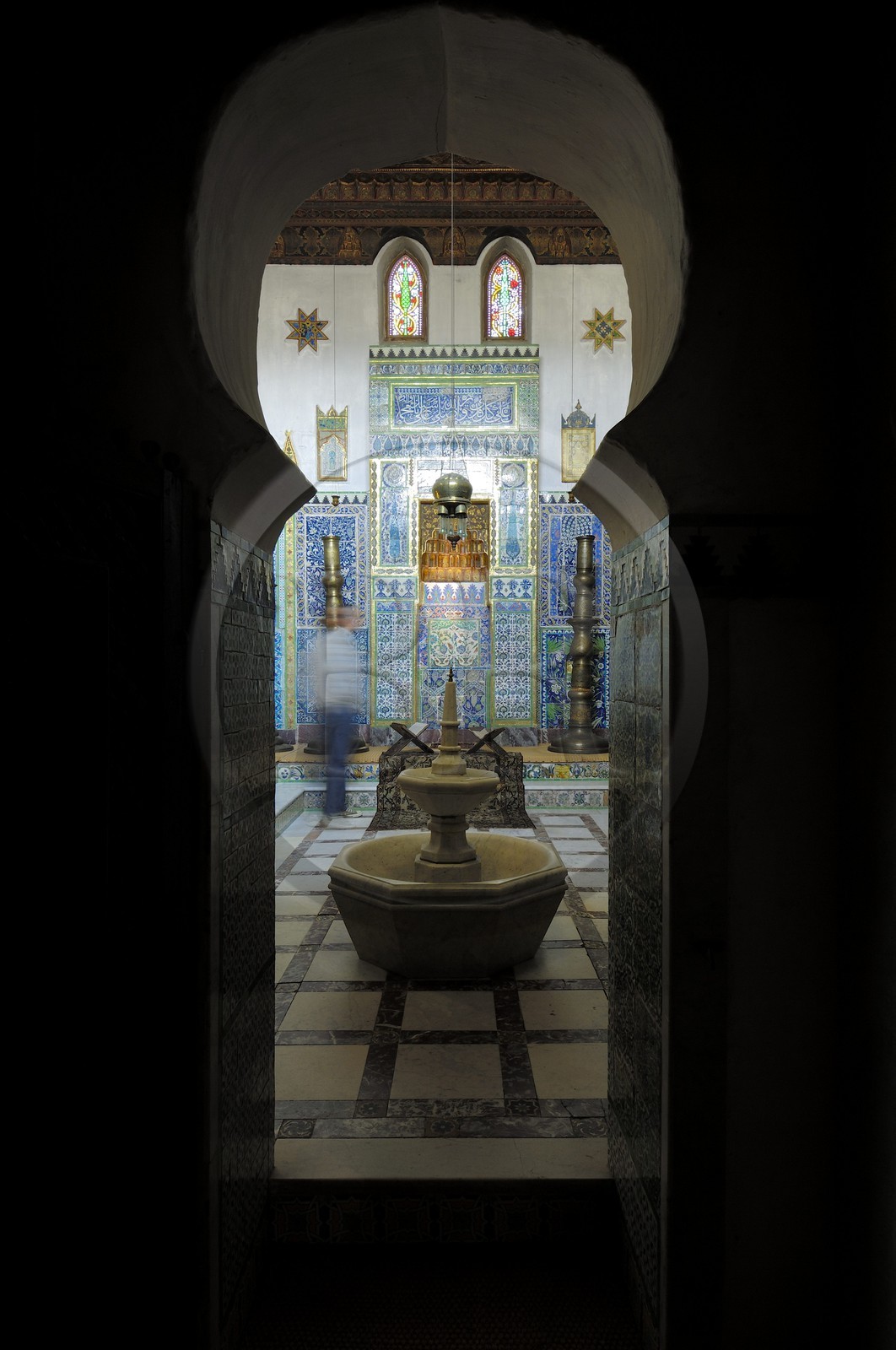 France, Charente-Maritime (17), Rochefort, maison de Pierre Loti, la mosquée recrée