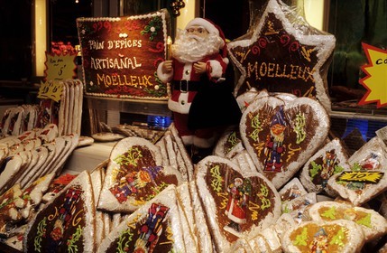 France, Bas-Rhin (67), marché de Noël à Strasbourg