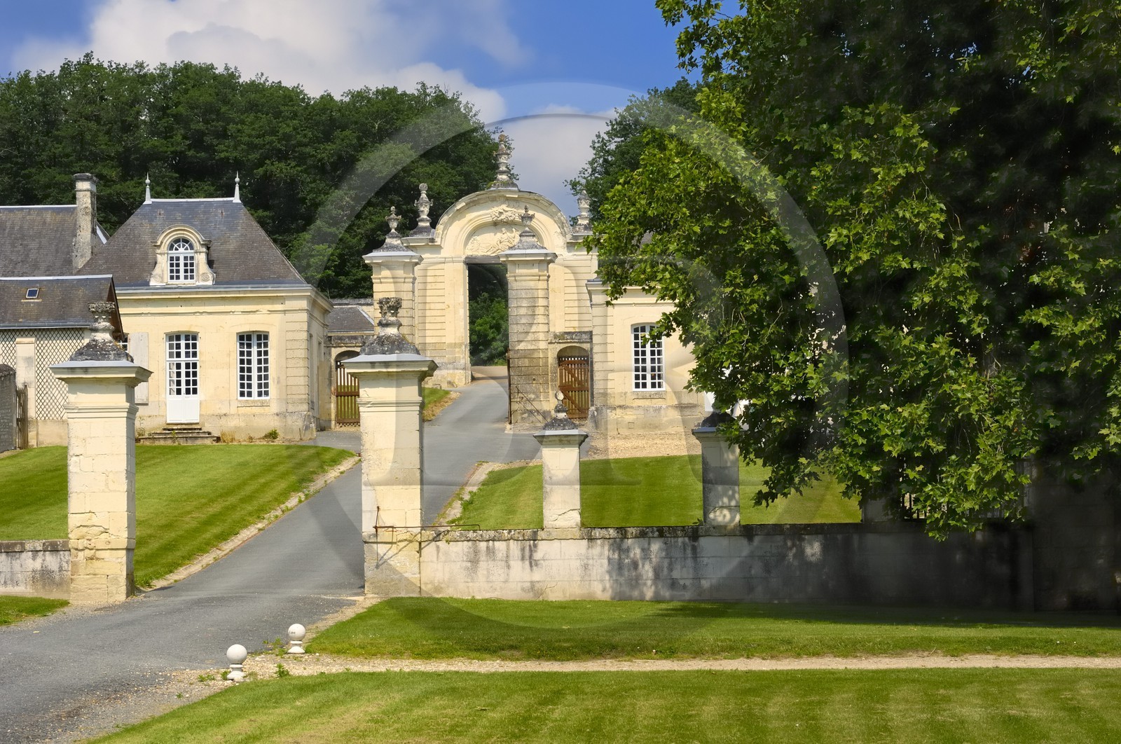 France, Indre-et-Loire (37), la Chartreuse du Liget