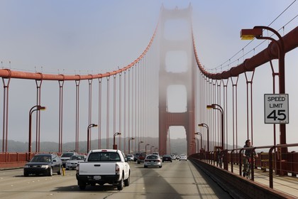 Etats-Unis, Californie, San Francisco, le pont du Golden Gate Bridge