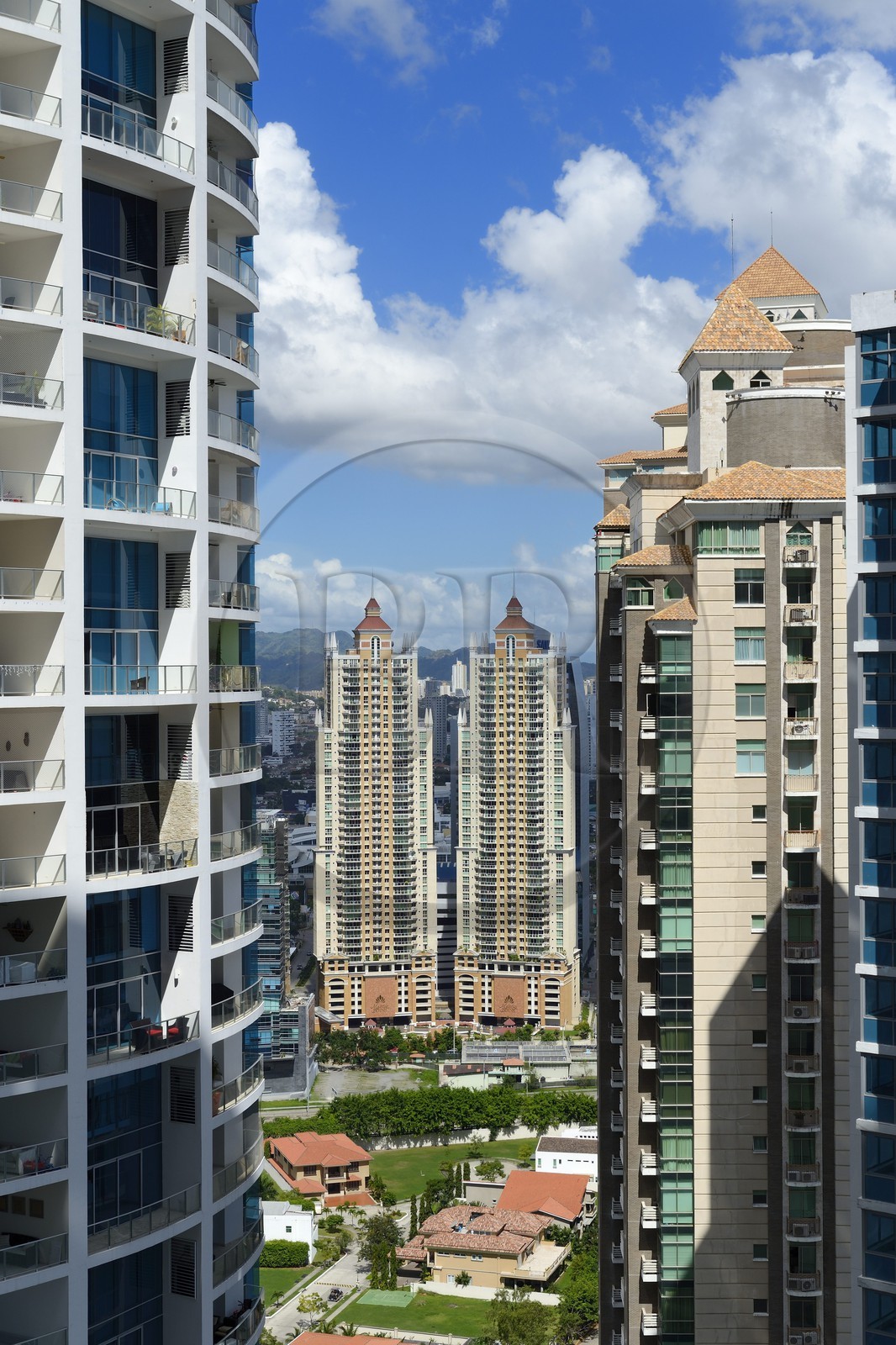 Panama, Panama City, Punta Colon, gratte-ciels