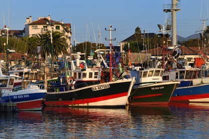 France, Pyrénées-Atlantiques (64), Pays-Basque, Saint-Jean-de-Luz, le port de pêche