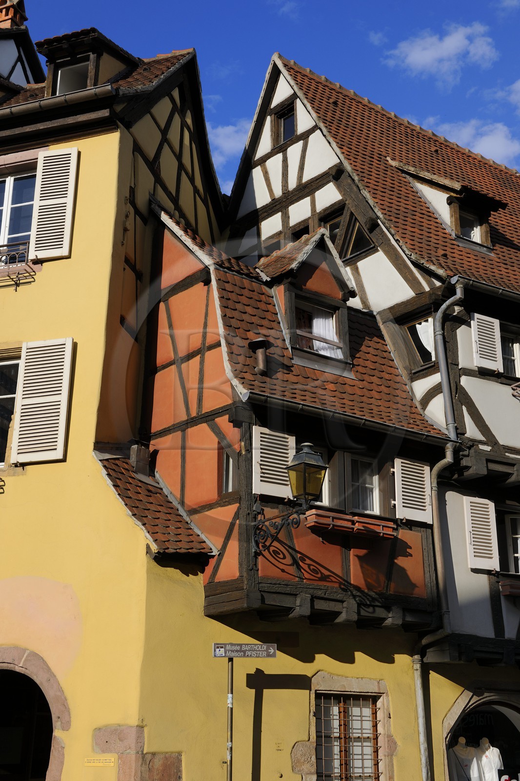 France, Haut-Rhin (68), Colmar, maison dite la petite mouche ou le petit moustique (12m2) rue des Marchands