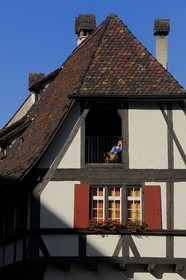 Suisse, Bâle, la place de la cathédrale Münsterplatz