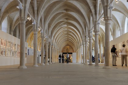 France, Paris (75), le Collège des Bernardins la nef cistercienne