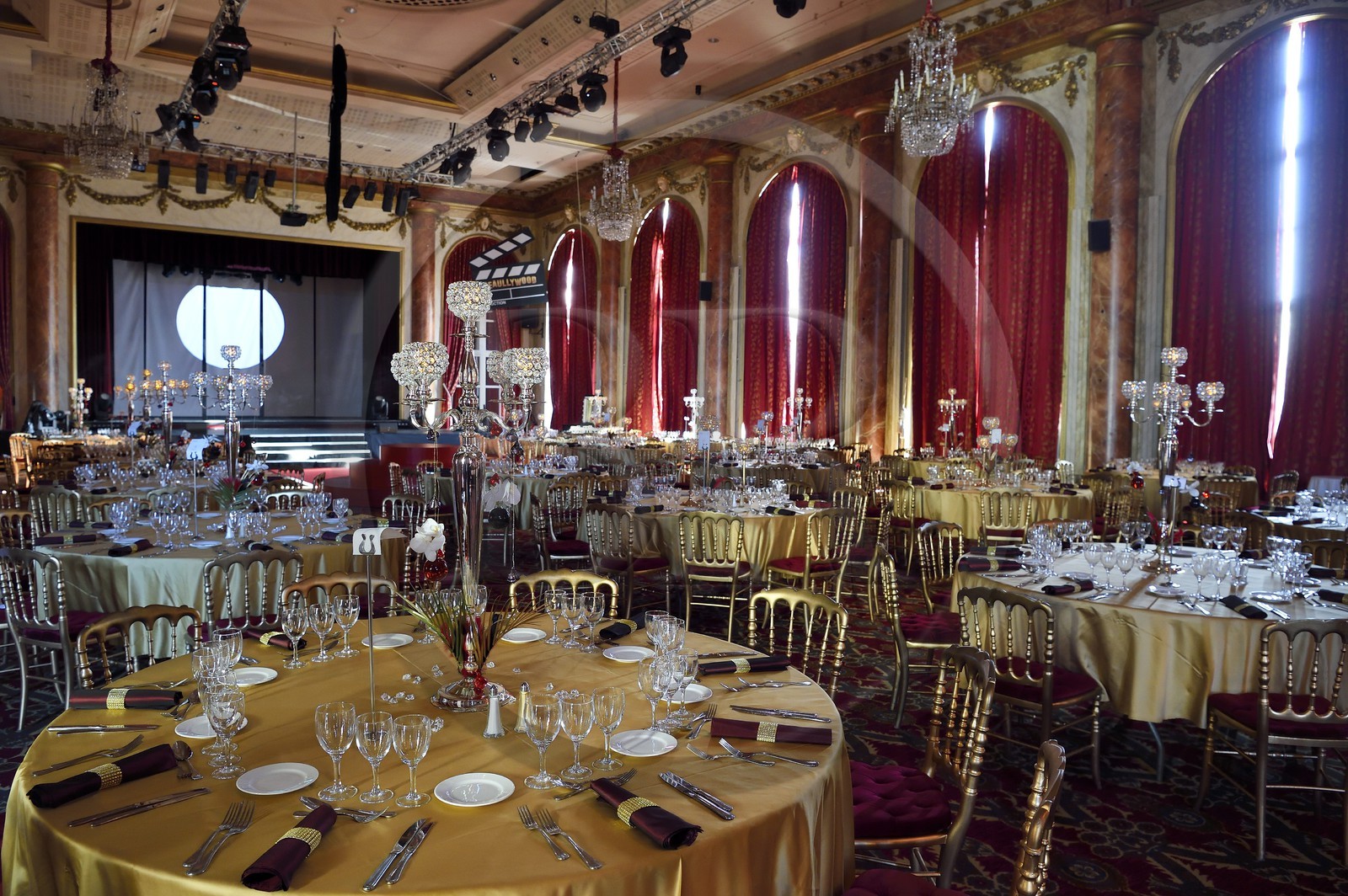 France, Calvados (14), Pays d'Auge, Deauville, Casino Barriere de Deauville, le salon des ambassadeur, salon privé