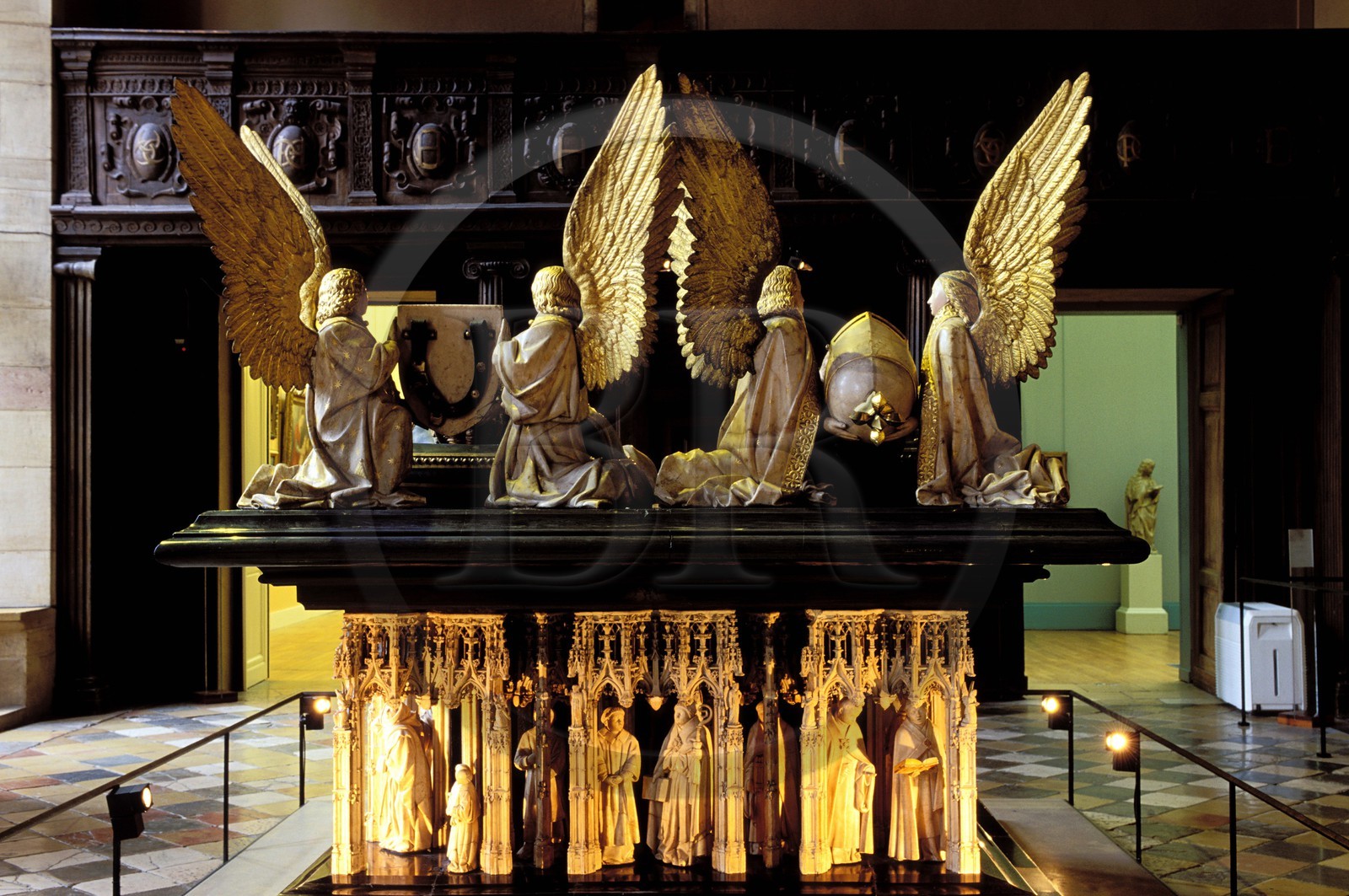 France, Côte-d'Or (21), Dijon, Palais des Ducs et des états de Bourgogne, musée des Beaux Arts, salle des gardes
