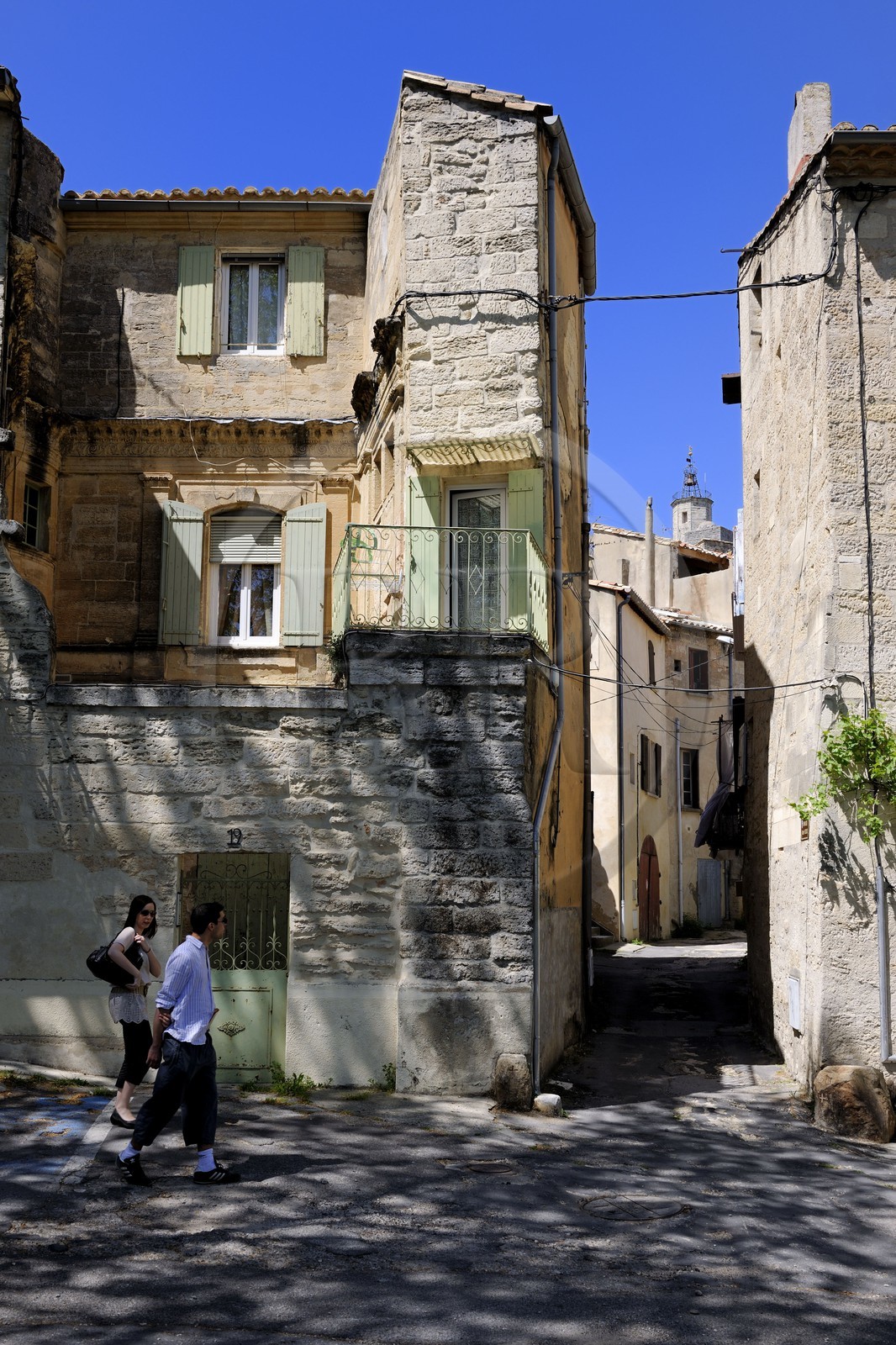 France, Gard (30), Uzès, l'hôtel Renaissance la maison du Portalet