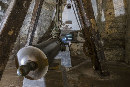 France, Moselle (57), Parc régional des Vosges du nord, Bitche, la citadelle fortifiée par Vauban