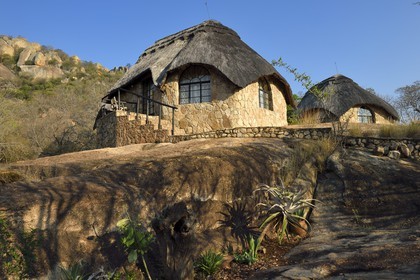 Zimbabwe, province de Matabeleland méridional, Matobo ou Matopos Hills Lodge
