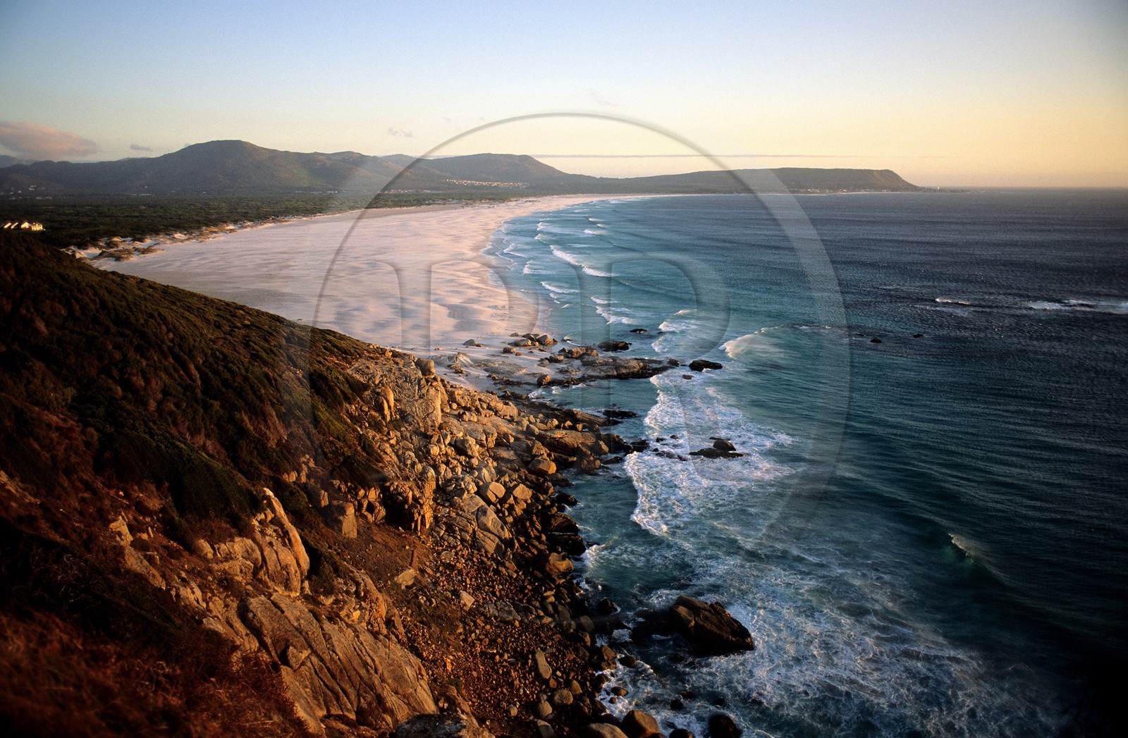 Afrique du Sud, péninsule du Cap, plage de Noordhoeck
