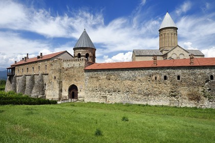 Géorgie, Kakheti, region de Telavi, monastère orthodoxe Alaverdi