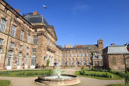 France, Bas-Rhin (67), Saverne, le chateau des Rohan