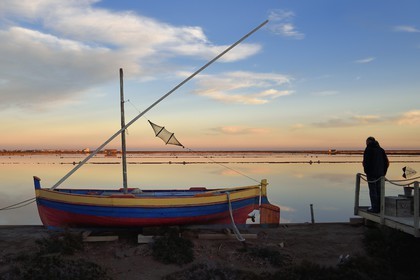 France, Aude (11), Narbonne, les Corbières, Gruissan, Les Salins à La Cambuze du Saunier